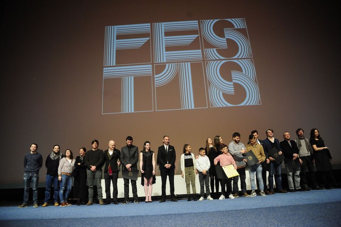beograd 02.03.2018. dodeljene nagrade 46. festa u konkurenciji domaceg filma. pobednik ederlezi rising lazara bodroze najbolji glimac sebastijan kavaca najbolja glumica jessica stojadinovic stoya. ...