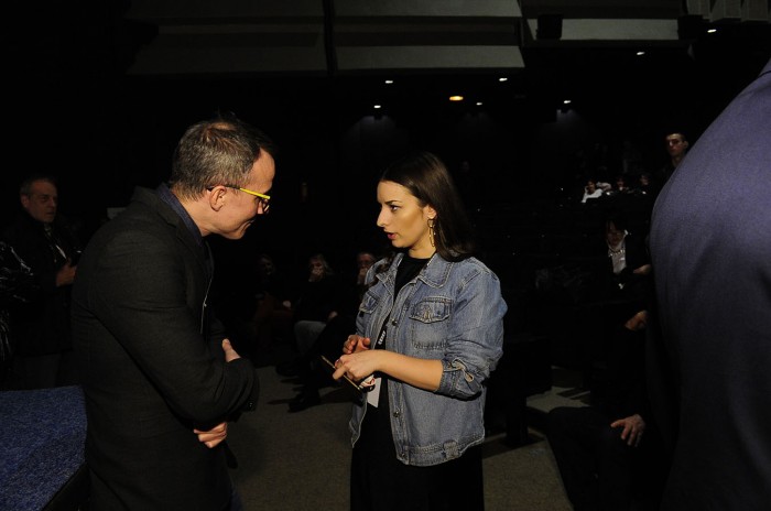 beograd 02.03.2018. dodeljene nagrade 46. festa u konkurenciji domaceg filma. pobednik ederlezi rising lazara bodroze najbolji glimac sebastijan kavaca najbolja glumica jessica stojadinovic stoya. ...