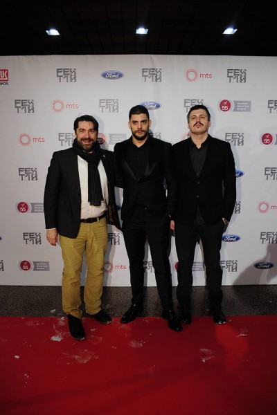 beograd 26.02.2018. ekipa filma dovlatov prolazi crvenim tepihom pres prikazivanje filma u okviru 46. fest-a. foto dusan milenkovic