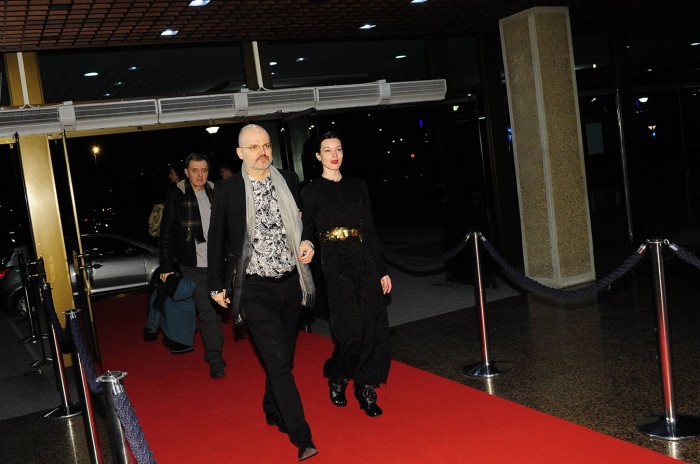 beograd 25.02.2018. FILM: EDERLEZI RISING, Stoya, glumica, Sebastian Cavazza, glumac, Lazar Bodroža, reditelj. foto dusan milenkovic