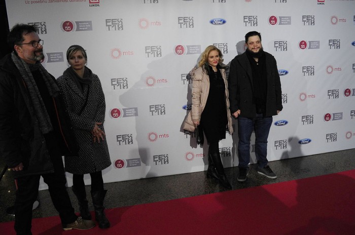 beograd 25.02.2018. FILM: EDERLEZI RISING, Stoya, glumica, Sebastian Cavazza, glumac, Lazar Bodroža, reditelj. foto dusan milenkovic