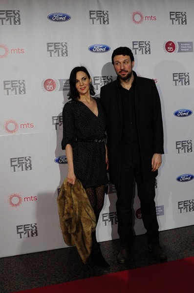 beograd 25.02.2018. FILM: EDERLEZI RISING, Stoya, glumica, Sebastian Cavazza, glumac, Lazar Bodroža, reditelj. foto dusan milenkovic