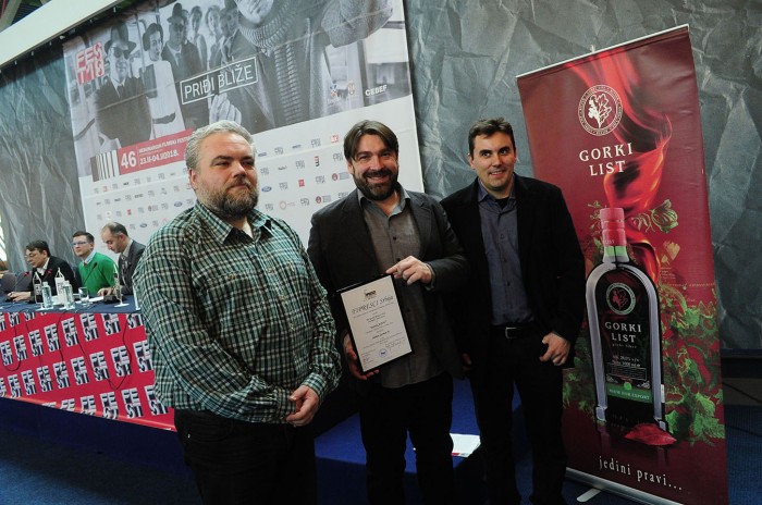 beograd 03.03.2018. na danasnjoj konferenciji za novinare dodeljene fipresci nagrade. nagrade su dobili dejan zecevic i ivan mogorovic. foto dusan milenkovic