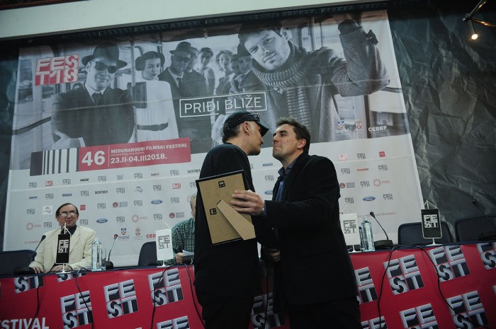 beograd 03.03.2018. na danasnjoj konferenciji za novinare dodeljene fipresci nagrade. nagrade su dobili dejan zecevic i ivan mogorovic. foto dusan milenkovic