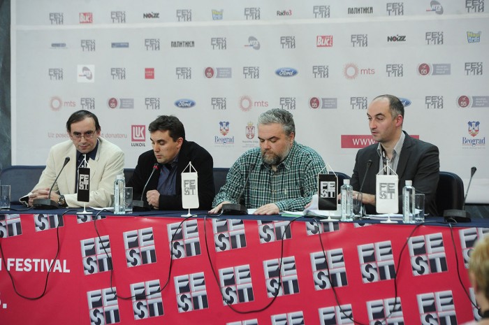 beograd 03.03.2018. na danasnjoj konferenciji za novinare dodeljene fipresci nagrade. nagrade su dobili dejan zecevic i ivan mogorovic. foto dusan milenkovic