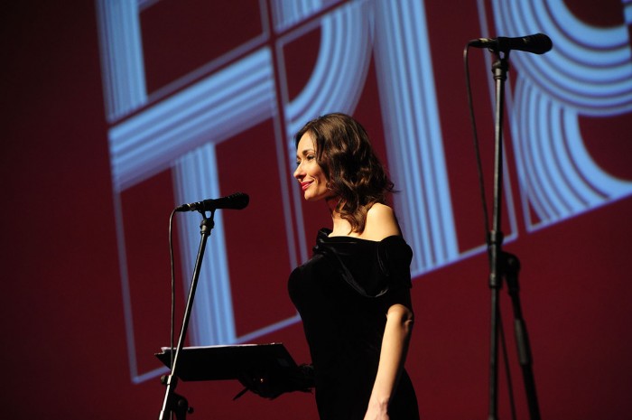 beograd 03.03.2018. nagrade na 46. fest-u BEOGRADSKI POBEDNIK za izuzetan doprinos filmskoj umetnosti: Neda Arnerić. BEOGRADSKI POBEDNIK za dosadašnje stvaralaštvo: Karen Šahnazarov. ...