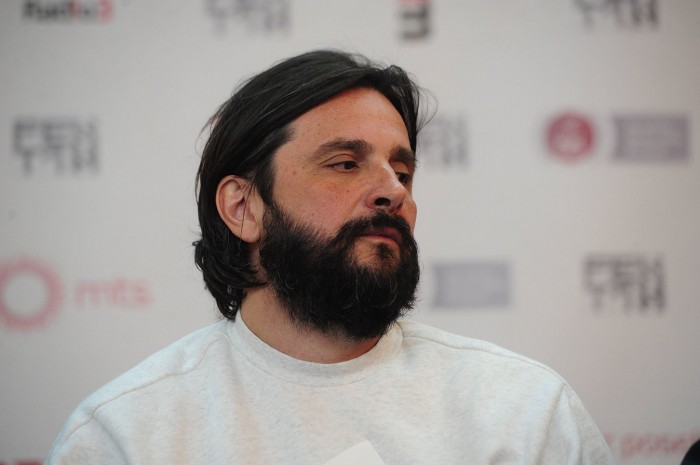 beograd 24.02.2018. 46. fest, konferencija za novinare, FILM: O BUBICAMA I HEROJIMA, reditelj Petar Pašić, scenarista Dimitrije Vojnov, glumac Slobodan Boda Ninković, glumica Nataša Vojnović. ...