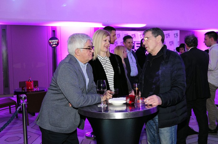 BEOGRAD 23.02.2018. Koktel povodom otvaranja 46 festa. foto Dusan Milenkovic
