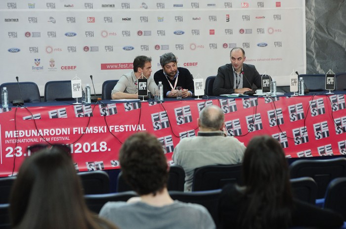 beograd 03.03.2018. FILM: LINIJE
Vasilis Mazomenos, reditelj. foto dusan milenkovic