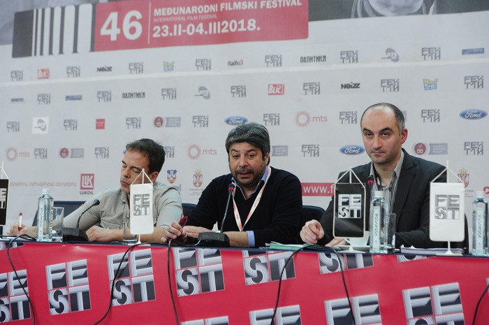 beograd 03.03.2018. FILM: LINIJE
Vasilis Mazomenos, reditelj. foto dusan milenkovic