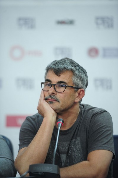 beograd 02.03.2018. ekipa filma The place (Paolo Genovese, Vittoria Puccini, Fabrizzio Lucci) odrzala je koferenciju za novinate povodom projekcije na 46. fest-u. foto dusan milenkovic
