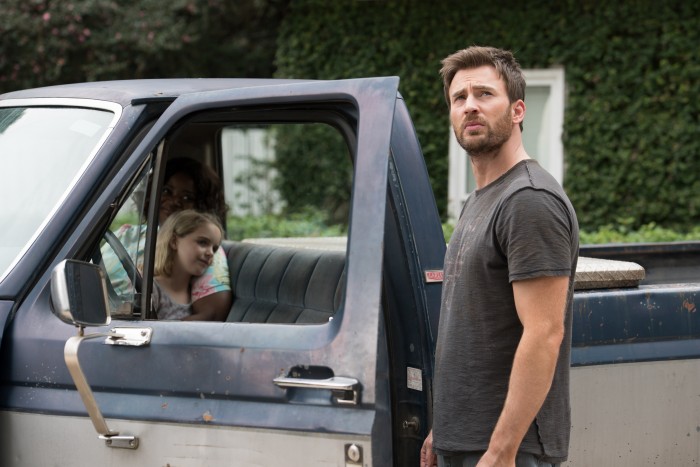Mckenna Grace as “Mary Adler” and Chris Evans as “Frank Adler” in the film GIFTED. Photo by Wilson Webb. © 2017 Twentieth Century Fox Film Corporation All Rights Reserved.
