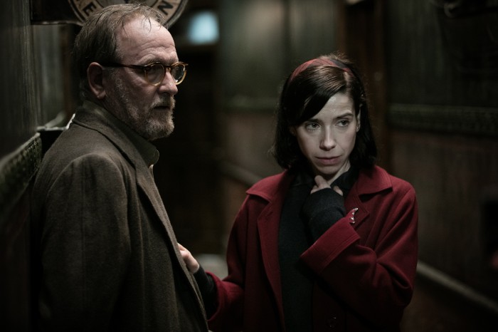 Richard Jenkins and Sally Hawkins in the film THE SHAPE OF WATER. Photo by Kerry Hayes. © 2017 Twentieth Century Fox Film Corporation All Rights Reserved
